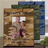 Camo Personalized Frame-Vertical - 12595-V