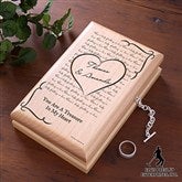 Elvis Can't Help Falling In Love™ Engraved Jewelry Box - 12668