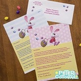 Peter Cottontail® Personalized Easter Letter - 12720