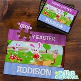 Peter Cottontail® Personalized 25 Pc Photo Puzzle & Tin - 12723-25H