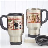 Picture Perfect Personalized Photo Travel Mug-5 Photos - 12733-5