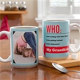 Who Loves You? Personalized Mug- 15 oz. - 12755-L