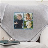 Picture Perfect Personalized Sweatshirt Blanket-2 Photo - 12760-2