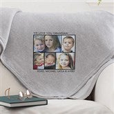 Picture Perfect Personalized Sweatshirt Blanket-4 Photo - 12760-4