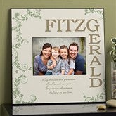 Irish Family Blessing Personalized Picture Frame - 12795