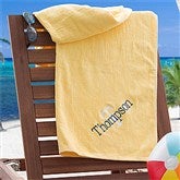 Yellow Beach Towel - 12893-T