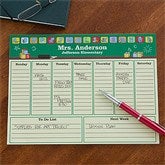Teacher's Little Learners Personalized Desk Pad Planner-Small - 12932-S