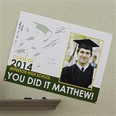 Graduation Excitement Personalized Signature Poster - 18