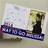 Graduation Excitement Personalized Signature Poster- 24