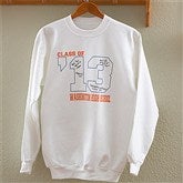 White Sweatshirt - 12987-SS