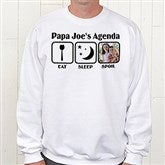 White Sweatshirt - 13053-SS