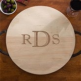 Raised Monogram Server - 13079D-R
