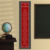 A Teacher's Promise Personalized Classroom Banner - 13094
