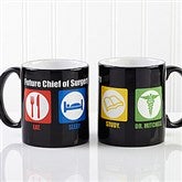 11 oz. Black Handle Mug - 13098-B