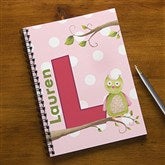 Owl About You Personalized Large Notebooks-Set of 2 - 13175