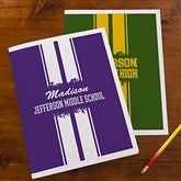 School Spirit Personalized Folders-Set of 2 - 13183