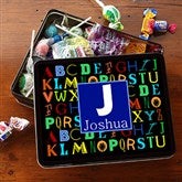 Alphabet Fun Personalized Gift Tin - 13184