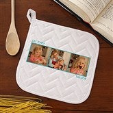 Picture Perfect Personalized Potholder - Three Photo - 13220-P3