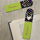 Polka Dots For Her Personalized Bookmark Set for Girls - 13224
