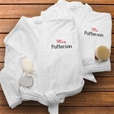 Mr. and Mrs. Collection© Embroidered Robe Set - 1429-M/M