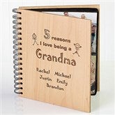 Reasons Why© Personalized Wood Photo Album - 1828