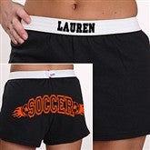 10 Sports Soffe® Athletic Shorts - Black - 1967B