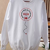 Birthday Perfection Adult Sweatshirt - 2108S