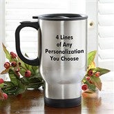 You Name It© - Personalized Travel Mug - 2514-S
