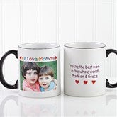 Personalized Photo Message Coffee Mug- 11 oz. - 2562-S