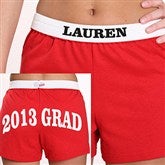 Graduation Soffe® Athletic Shorts - Red - 2781-R
