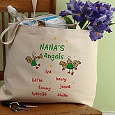 Christmas Angels Canvas Tote Bag - 2899-B