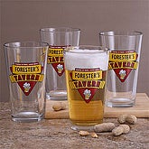 Cheers Tavern Pint Glasses - Set of 4 - 3254D-G