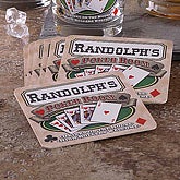 Poker Room Coaster Set - 3255D-C