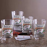 Poker Room Rocks Glass Set - 3255D-R