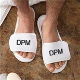 Monogram Terry Spa Slippers - Mens - 3347-M