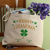 Irish Family Pride Canvas Tote Bag - 3357B