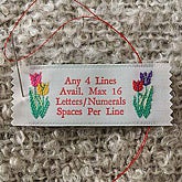 Tulip Sewing Label - 3945D-TU