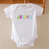 Kid's Personalized Name Baby Bodysuit - 4165-BB