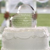 Love Is Patient© Personalized Cake Topper - 4194