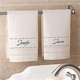 Ecru Linen Guest Towel - 4217-E