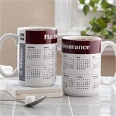 You Design It Calendar Coffee Mug- 15 oz. - 4245-L