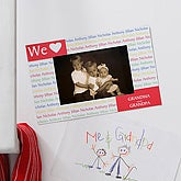 Our Loving Hearts Personalized Magnet - 4265