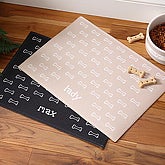 Doggie Diner© Personalized Meal Mat - 4297