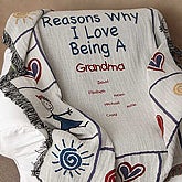 Reasons Why Collection Tapestry Afghan - 4440