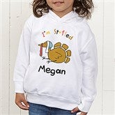 I'm Stuffed Toddler Hooded Sweatshirt - 4558THS