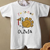 I'm Stuffed© Infant T-Romper - 4558TR