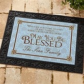 May You Be Blessed Personalized Doormat - 4591