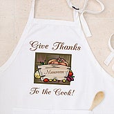 Give Thanks To The Cook Personalized Apron - 4594-A