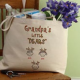 Little Dears Canvas Tote Bag - 4618-TB