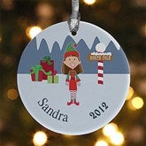 Winter Family© Personalized Ornament - 4684